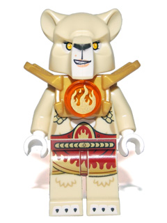 LEGO Minifigure-Li'Ella - Dark Red Outfit-Legends of Chima-LOC079-Creative Brick Builders